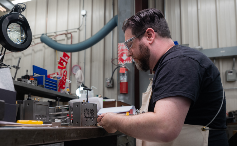 Toolmaker for injection mold tooling